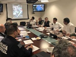 Peña Nieto y Mancera se reúnen en el C5