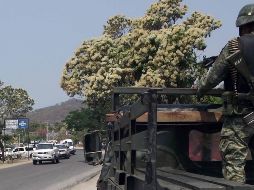 Ante el hecho violento, la Policía local solicitó el apoyo del Ejército Mexicano y de la Secretaría de Seguridad Pública estatal. NTX / ARCHIVO