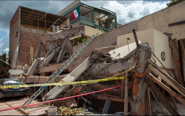 En el colegio Enrique Rébsamen varios niños y trabajadores murieron durante el sismo de magnitud 7.1