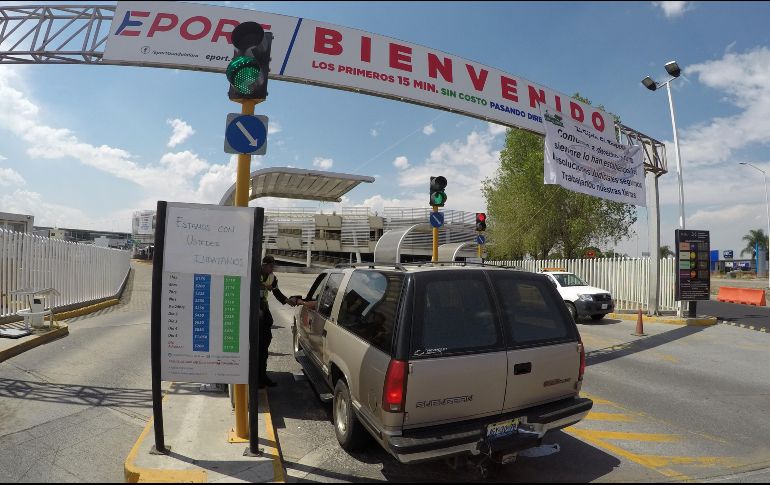 Por lo pronto los pasajeros y usuarios que se estacionan normalmente ahí podrán tener garantizado el servicio. EL INFORMADOR / ARCHIVO