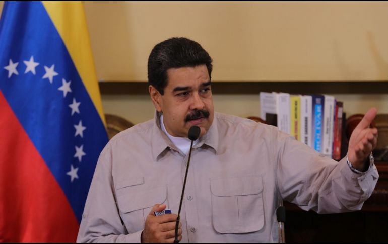 “El futuro de la humanidad no puede ser el mundo de las sanciones ilegales”, manifestó el presidente venezolano. EFE / Prensa Miraflores