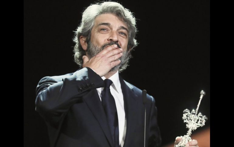 Ricardo Darín. El histrión, agradecido con el reconocimiento Premio Donostia, otorgado por el festival ibérico.