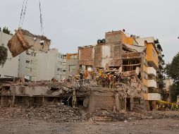 Alejandra, de 24 años, murió luego que el edificio en el que estaba colapsara el pasado 19 de septiembre. NTX/ARCHIVO