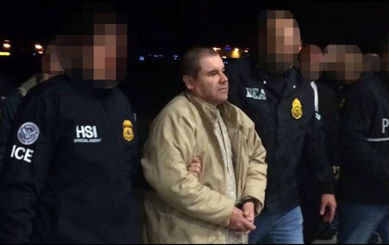 La defensa del narcotraficante reclamó ante la SCJN que su cliente fue presentado ante una Corte de NY y no ante una de California.