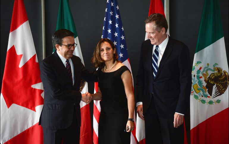 La tercera ronda de negociaciones del TLCAN se llevó a cabo en Ottawa, Canadá.