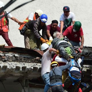 El sismo de 7.1 grados en México en imágenes