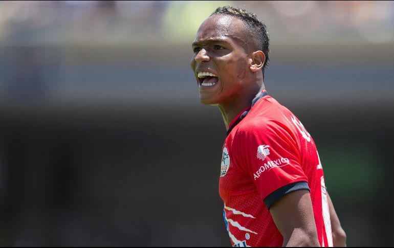 Quiñones se rehabilitaba de una lesión muscular que sufrió en el partido ante Atlas, de la jornada 6 de la Liga MX. MEXSPORT / ARCHIVO