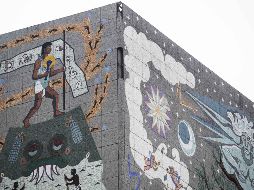 Los murales podrán ser rescatados con técnicas como la de 