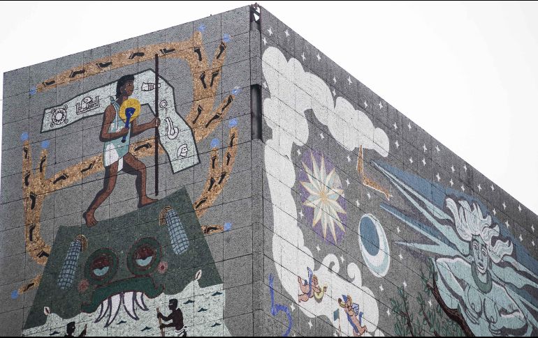 Los murales podrán ser rescatados con técnicas como la de 