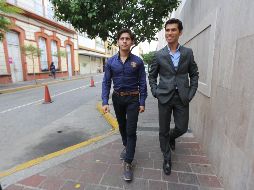 Los novilleros Juan Pedro Herrera (izquierda) y Francisco Martínez se declararon listos para el festejo del próximo domingo. EL INFORMADOR/G. Gallo