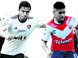Juan Pablo Vigón y Daniel Villalva. Atlas y Veracruz equipos están involucrados en la lucha por permanecer en primera división. EL INFORMADOR/J. López