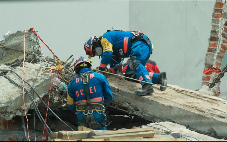 El inmueble se derrumbó el 19 de septiembre tras el sismo de 7.1 de magnitud que afectó a la Ciudad de México. NTX / G. Durán