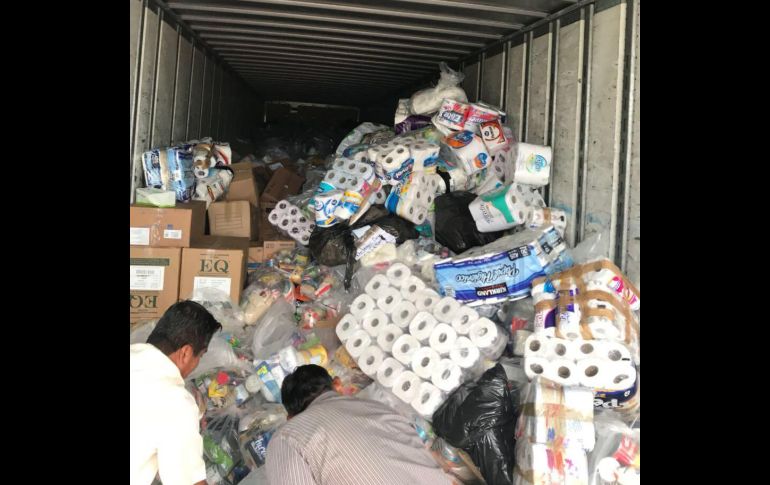 El DIF Zapopan ha logrado recolectar 55 toneladas de ayuda humanitaria para los afectados de Oaxaca. ESPECIAL /