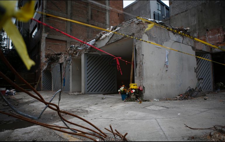 Decenas de propiedades en la Roma y Condesa lucen con daños luego del teblor. AP/R. Blackwell