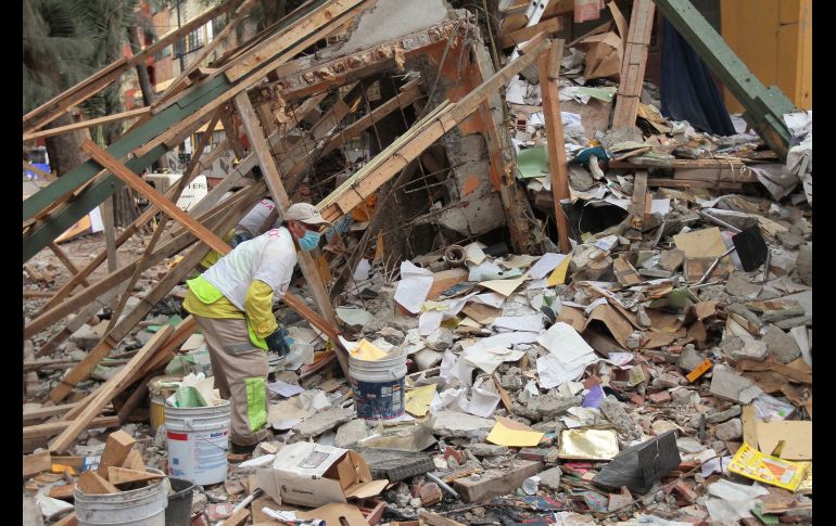 La organización Artículo 19 también señala que las autoridades no han buscado justicia de forma satisfactoria  por las irregularidades que pusieron vidas en peligro durante la tragedia. NTX / I. Hernández