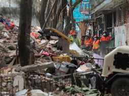 El Estado de Fuerza Federal movilizado por el sismo, asciende a más de 90 mil servidores públicos. NTX / I. Hernández