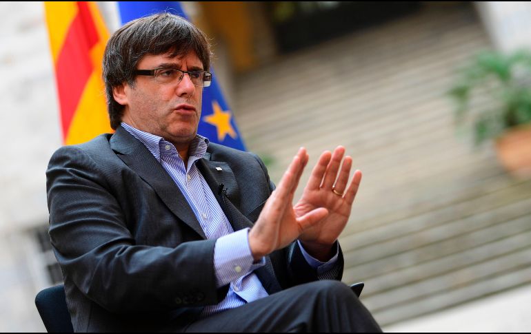 Desde 2012 los dirigentes catalanes reclaman un referéndum sobre la independencia de esta región. AFP/ P. Phillipe