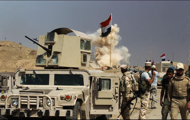 En la primera fase de esa ofensiva, las fuerzas iraquíes recuperaron 103 localidades. AFP/ A.  Al-Rubaye