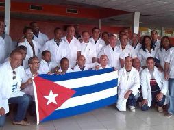El contingente médico cubano, establecerá un hospital móvil equipado con instrumental quirúrgico y medicamentos. TWITTER / @Fidelensusideas