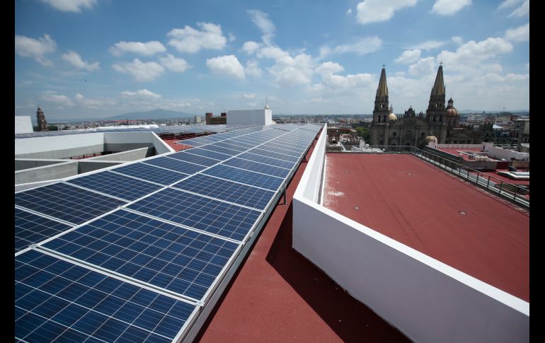 Los paneles se instalaron con un presupuesto de cuatro millones 817 mil pesos. EL INFORMADOR/F. Atilano