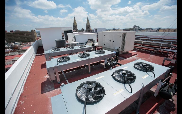 Dependencias próximas a mudarse al edificio funcionarán con la energía que genere la luz del Sol. EL INFORMADOR/F. Atilano