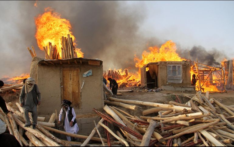 La joven aviación afgana ha sido acusada por la ONU de causar numerosas víctimas colaterales en sus bombardeos. EFE/S. Mustafa
