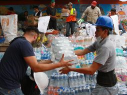 Además de los alimentos, se espera que en unos días envíen entre mil 500 y dos mil colchonetas y 50 carpas de campaña. EL INFORMADOR / ARCHIVO