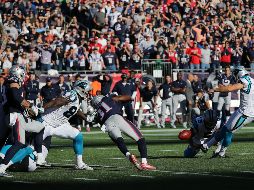 Gano se reivindicó tras fallar un intento de punto extra en el tercer cuarto. EFE/ M. Campbell