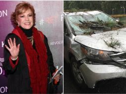 Maxine Woodside agradeció las muestras de apoyo. ESPECIAL