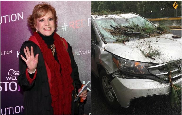 Maxine Woodside agradeció las muestras de apoyo. ESPECIAL