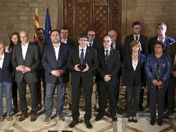 Las instituciones catalanas tienen el deber de respetar y desarrollar lo que han dicho sus ciudadanos para construir un país, dijo Carles Puigdemont. EFE / J.B. Pascual