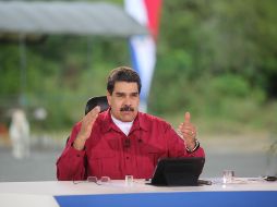 Maduro está en campaña contra la oposición para el próximo duelo electoral, que será el 15 de octubre. EFE / PALACIO MIRAFLORES