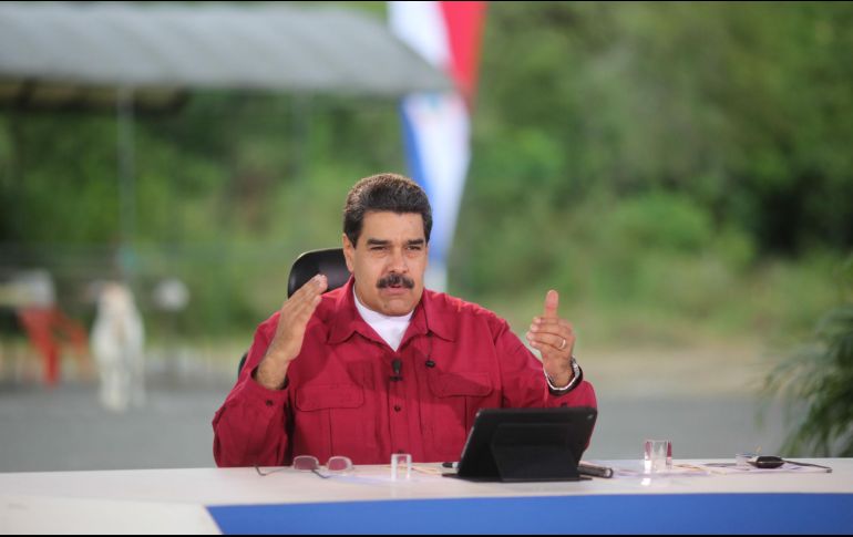 Maduro está en campaña contra la oposición para el próximo duelo electoral, que será el 15 de octubre. EFE / PALACIO MIRAFLORES