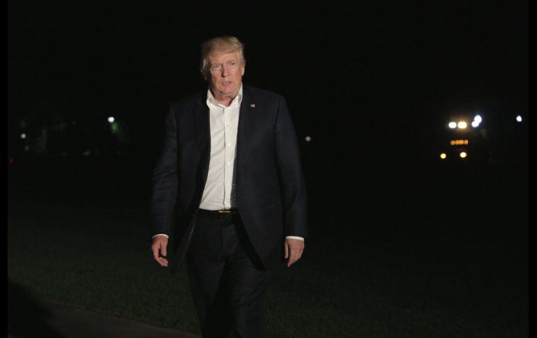 Trump dijo que su gobierno ha hecho 