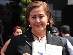 : Eva Cadena, diputada local de Morena, fue videograbada recibiendo dinero en efectivo presuntamente para Andrés Manuel López Obrador. SUN / ARCHIVO