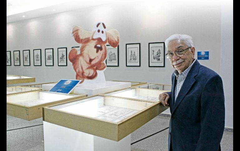 Rodolfo Caloca. El periodista y cartonista presenta una exposición en los pasillos de PALCCO, llamada “La Época de Caloca”. EL INFORMADOR/A. Camacho