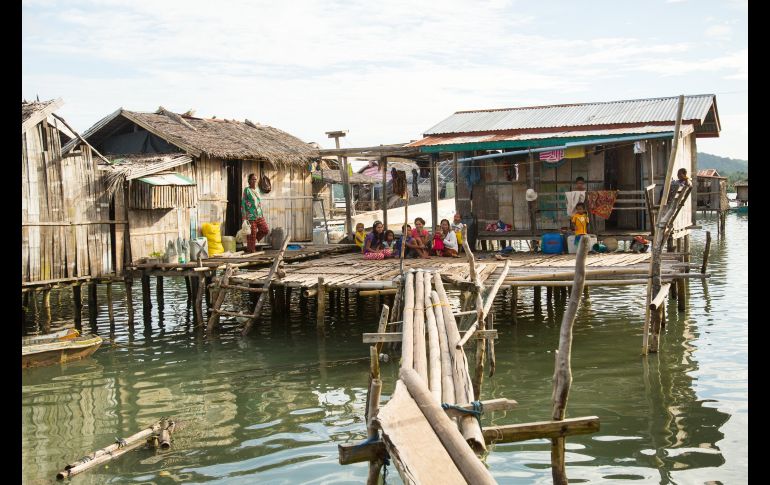 Los habitantes de las Islas Sulu viven en un aislamiento casi total. NTX/L. Pistone