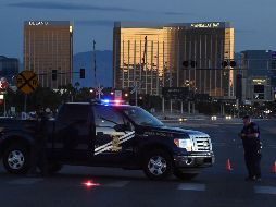 Desde la semana pasada, Paddock se encontraba en el piso 32 del hotel Mandalay Bay, en una zona de Las Vegas conocida como The Strip. AFP / M. Ralston