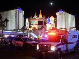 'Michelle y yo estamos rezando por las víctimas de Las Vegas', tuiteó Obama. AFP/E. Miller