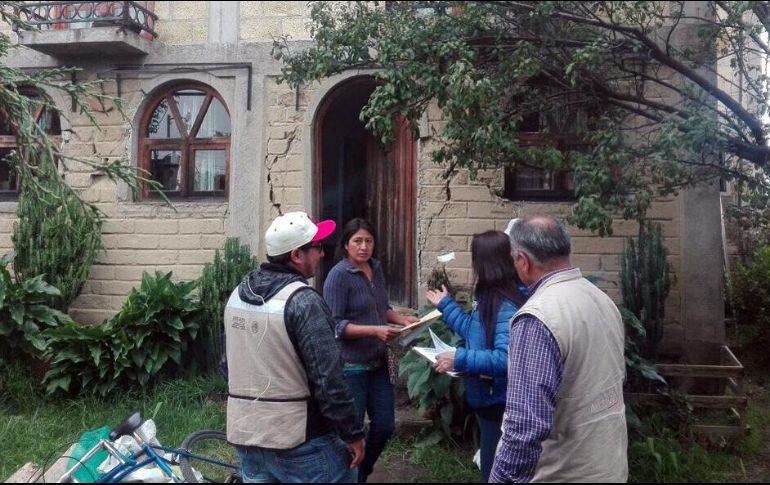 Los programas de crédito se otorgarán en la medida en que se tenga disponible el censo de daños. NOTIMEX / ARCHIVO