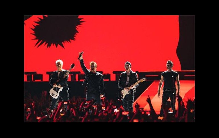 U2 se presentará el 3 y 4 de octubre en el Foro Sol y se espera que reúnan a unas 120 mil personas. TWITTER / @U2