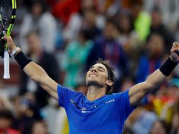 Rafa, que ha retornado al número uno mundial, afronta el torneo que no gana desde 2005 como una importante etapa en el final de temporada de cara al Masters de Londres. AP / A. Wong
