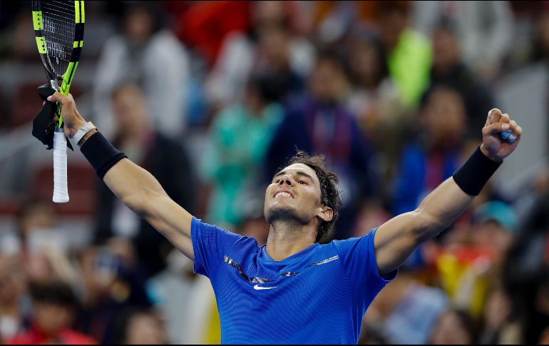 Rafa, que ha retornado al número uno mundial, afronta el torneo que no gana desde 2005 como una importante etapa en el final de temporada de cara al Masters de Londres. AP / A. Wong