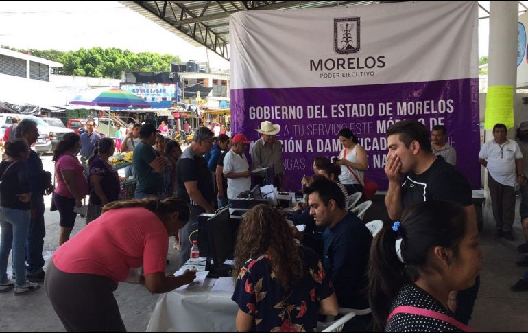 Las labores comienzan desde las seis de la mañana para alimentar a los elementos de la policía militar y personas que laboran en la reconstrucción del municipio. NTX/ESPECIAL