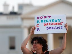 Trump anunció a comienzos de septiembre el fin del programa DACA. AP/ARCHIVO
