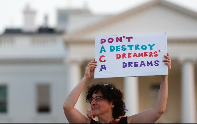 Trump anunció a comienzos de septiembre el fin del programa DACA. AP/ARCHIVO