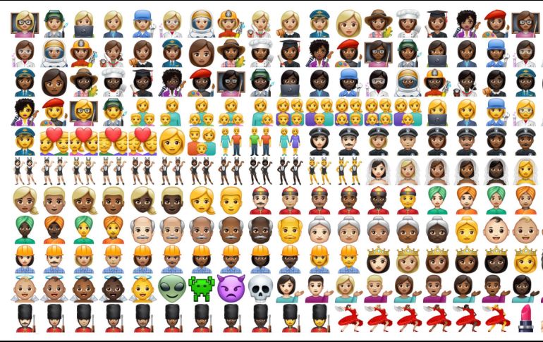 Algunos de los nuevos 