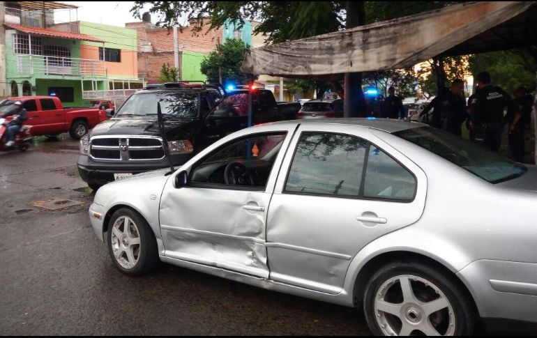 Los hombres fueron puestos a disposición del ministerio público. ESPECIAL/ Policía de Guadalajara