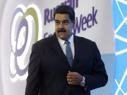 'No tenemos que pedirle ayuda a Rusia porque ya la tenemos', dijo Nicolás Maduro acerca de las amenazas de Trump sobre intervenir militarmente en su país. EFE/M. Shipenkov