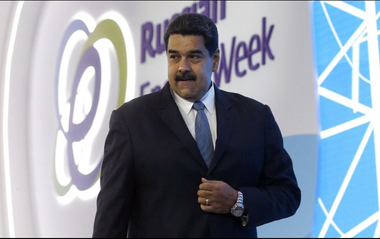 'No tenemos que pedirle ayuda a Rusia porque ya la tenemos', dijo Nicolás Maduro acerca de las amenazas de Trump sobre intervenir militarmente en su país. EFE/M. Shipenkov